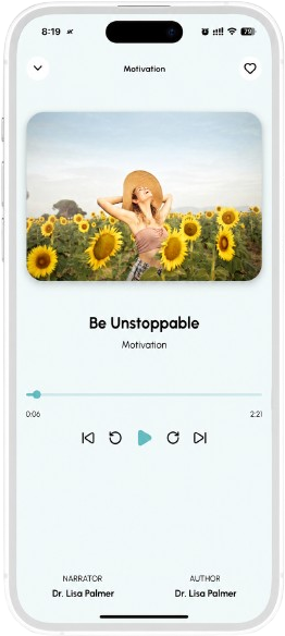 Soulscape app screen