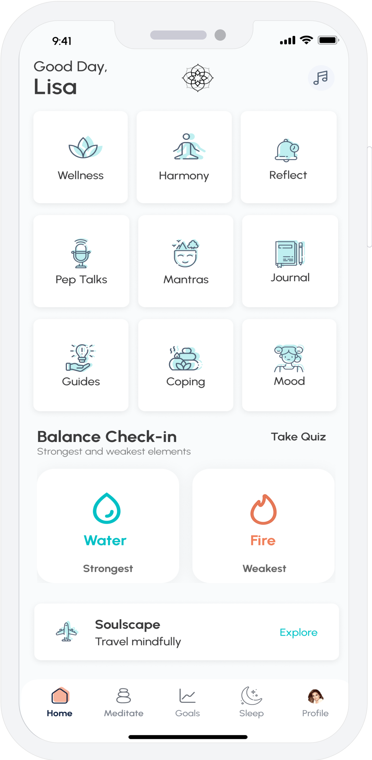 Skillful living progress dashboard