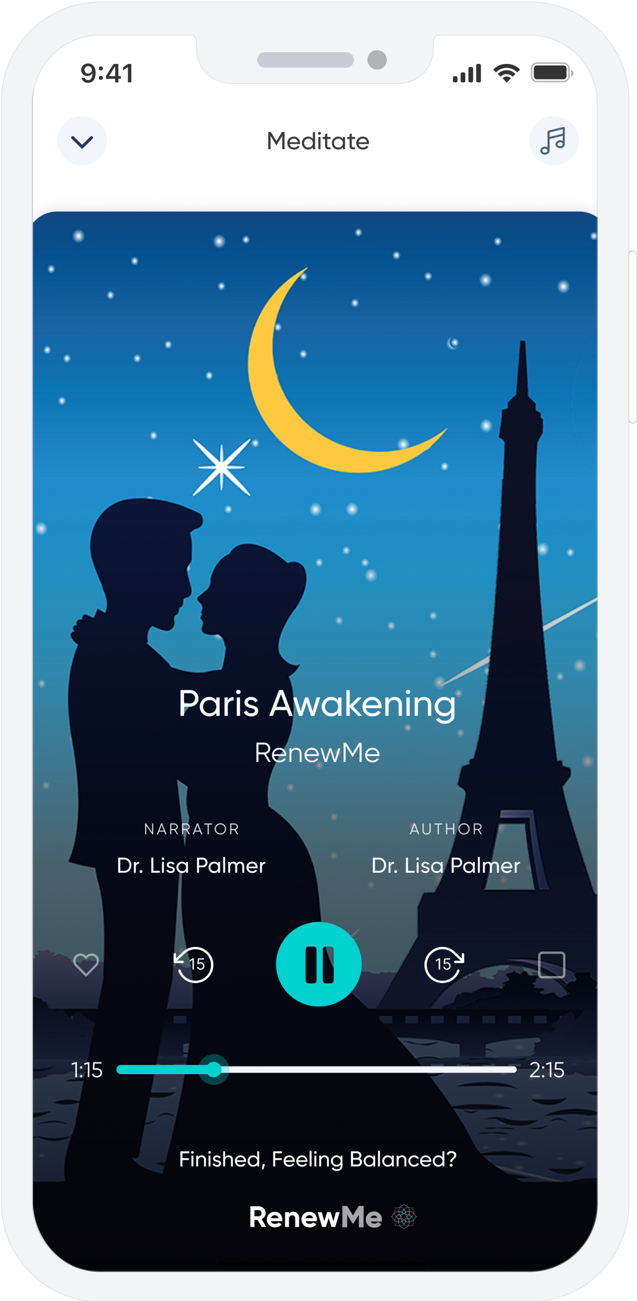 Sleep Scape playlist overview