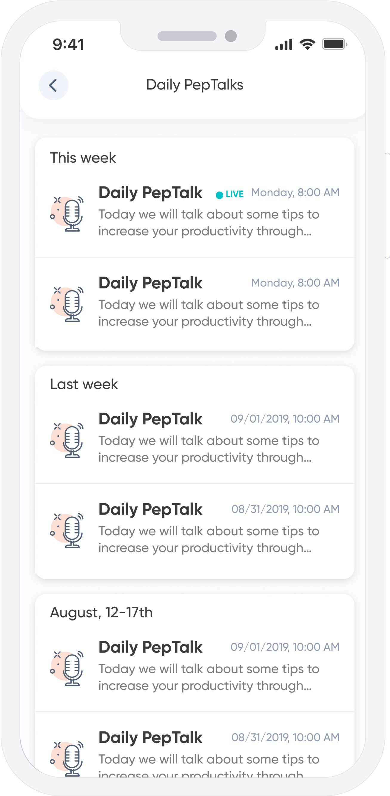 Stay Motivated playlist overview