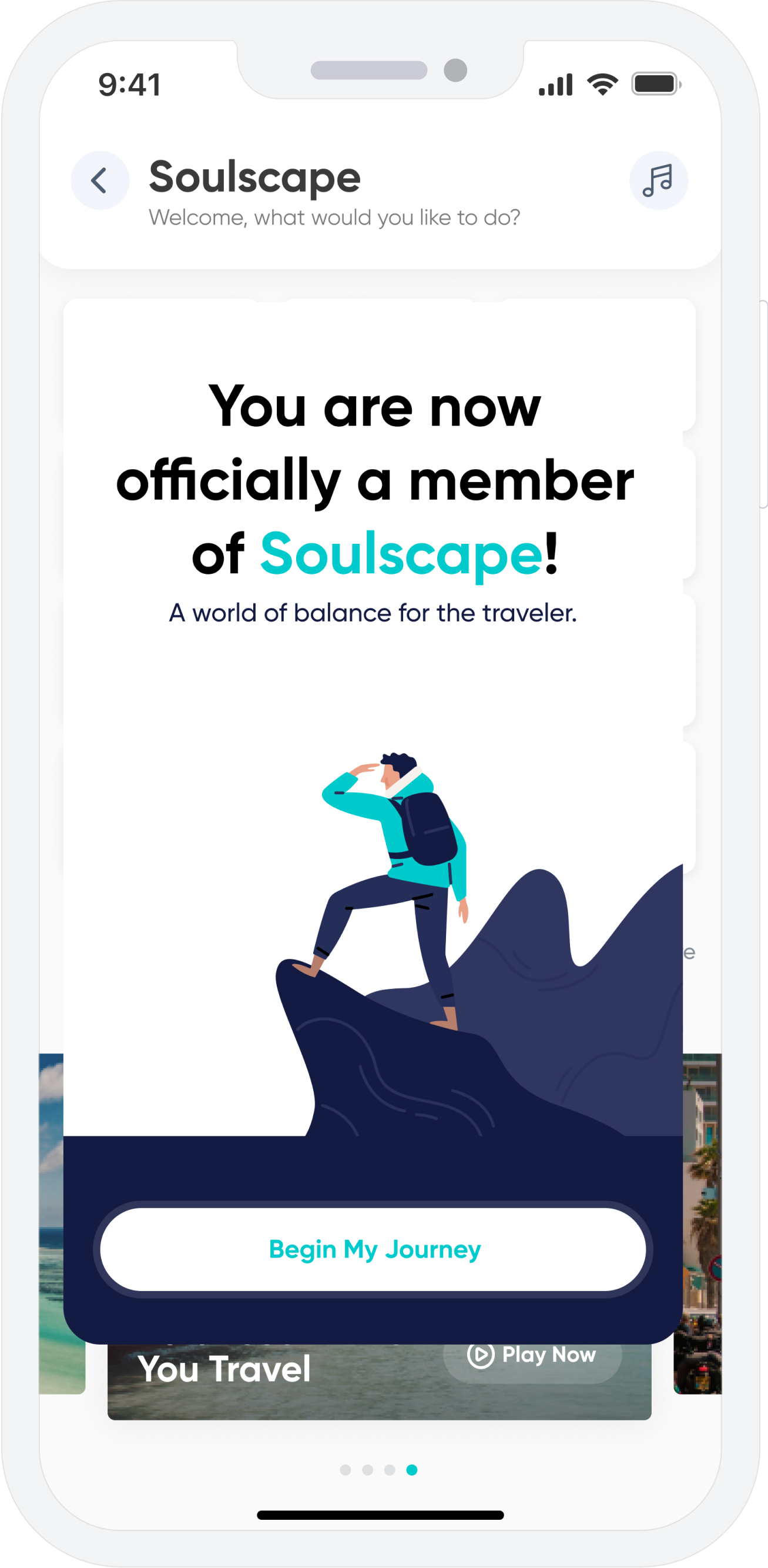 Soulscape app phone 3